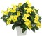 Artificial Impatiens Bouquet Flower Patio Lawn Garden Wedding Photo Decor(2Pcs)